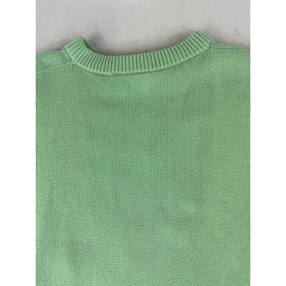 VTG Tail Sweater Sz Large Golf Embroidered Graphic Hong Kong Mountains Flowers - Picture 11 of 13